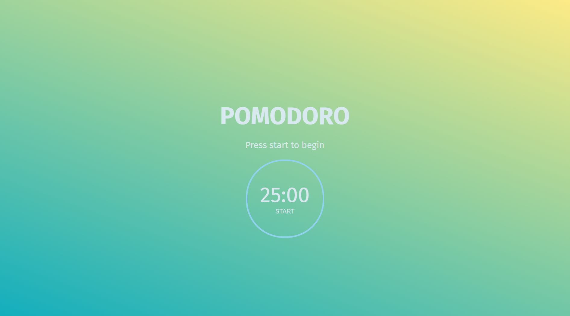Pomodoro preview