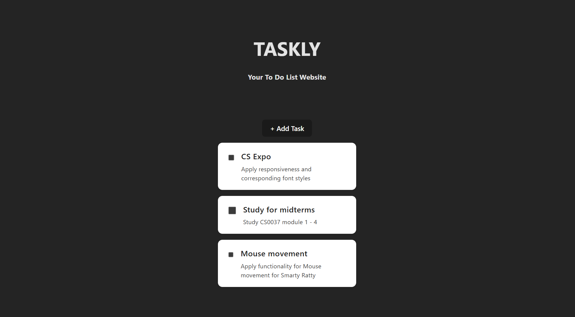 Taskly preview